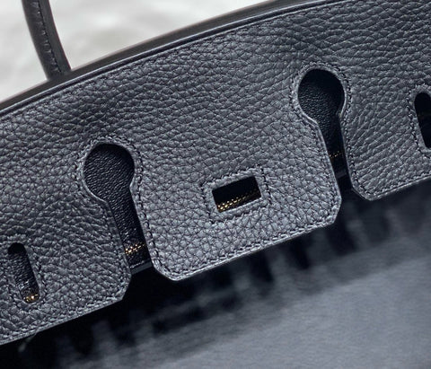 HM BIRKIN 30CM IN BLACK TOGO LEATHER GOLD HARDWARE